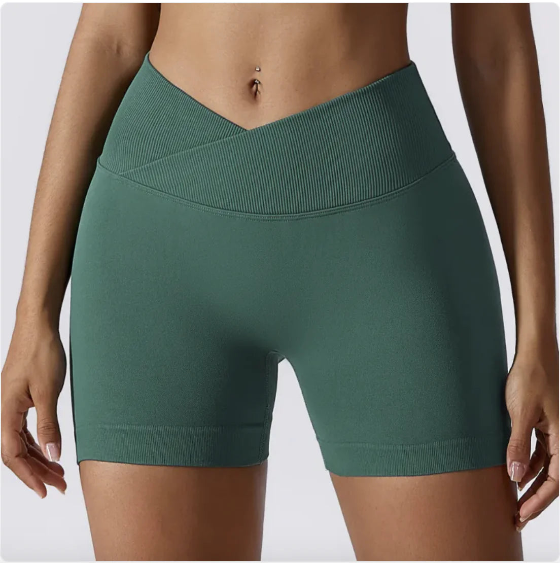 Women's High Waist Yoga Shorts