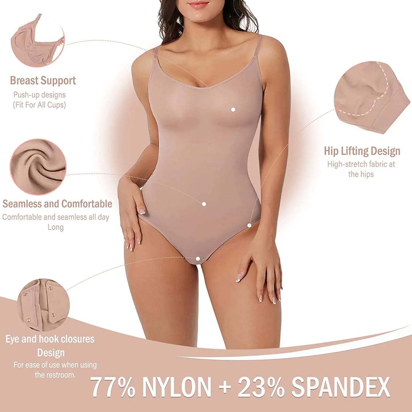 Women's Seamless Shaping Bodysuit