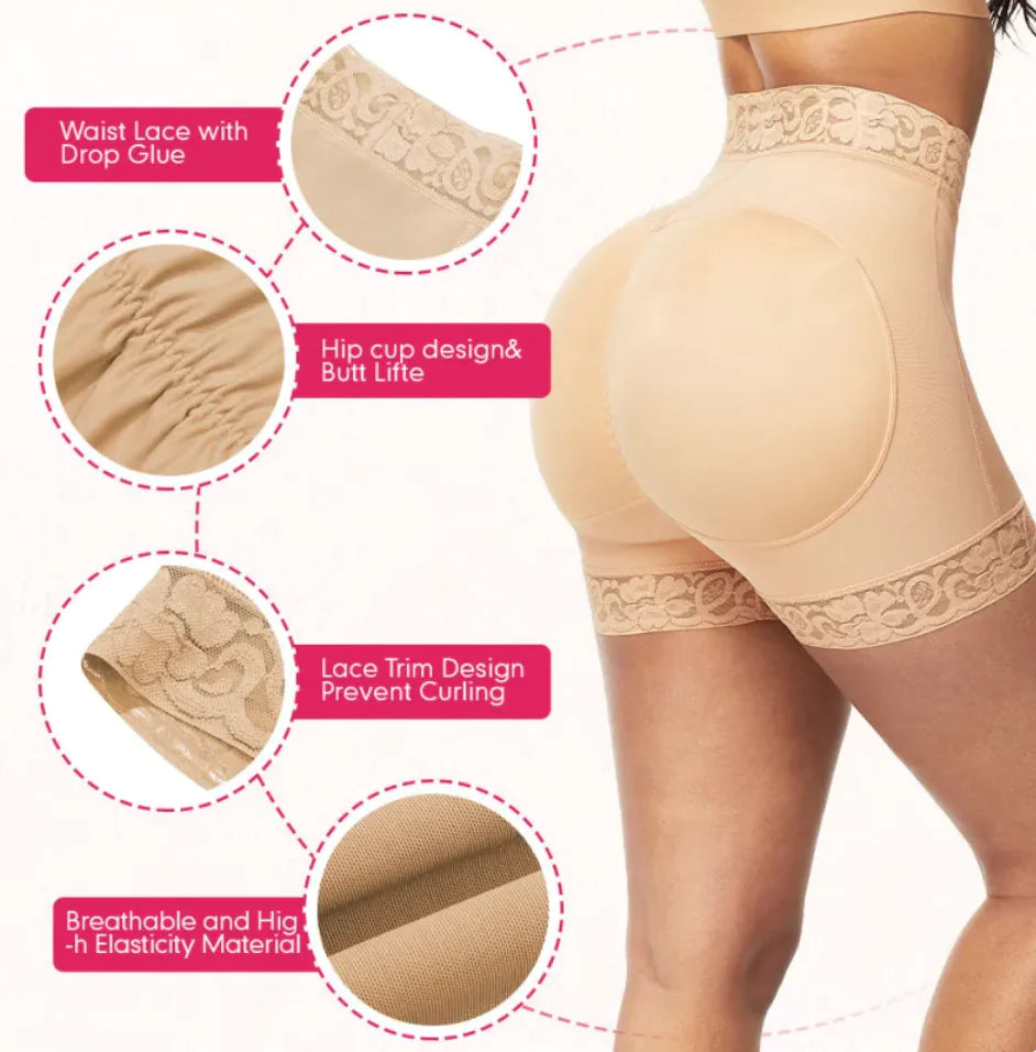 High Waist Shaping Girdle Boxer Pants