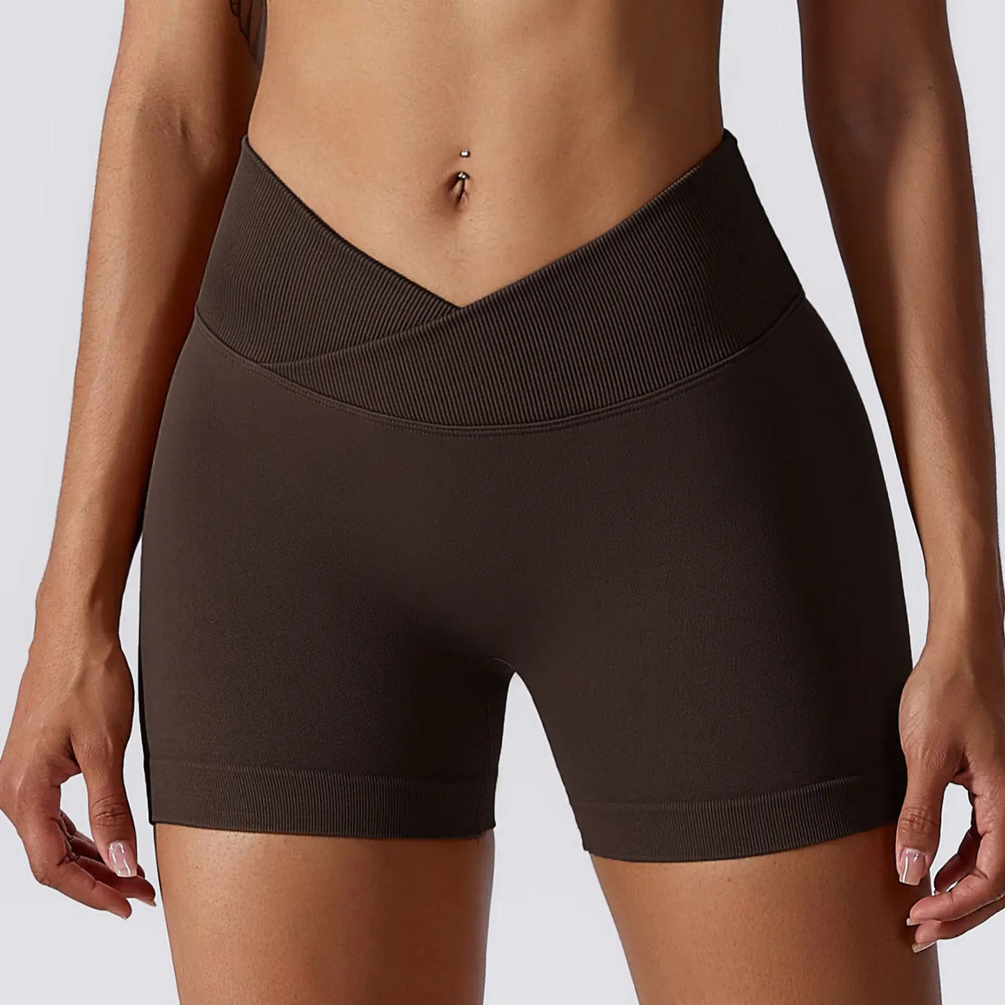 Women's High Waist Yoga Shorts