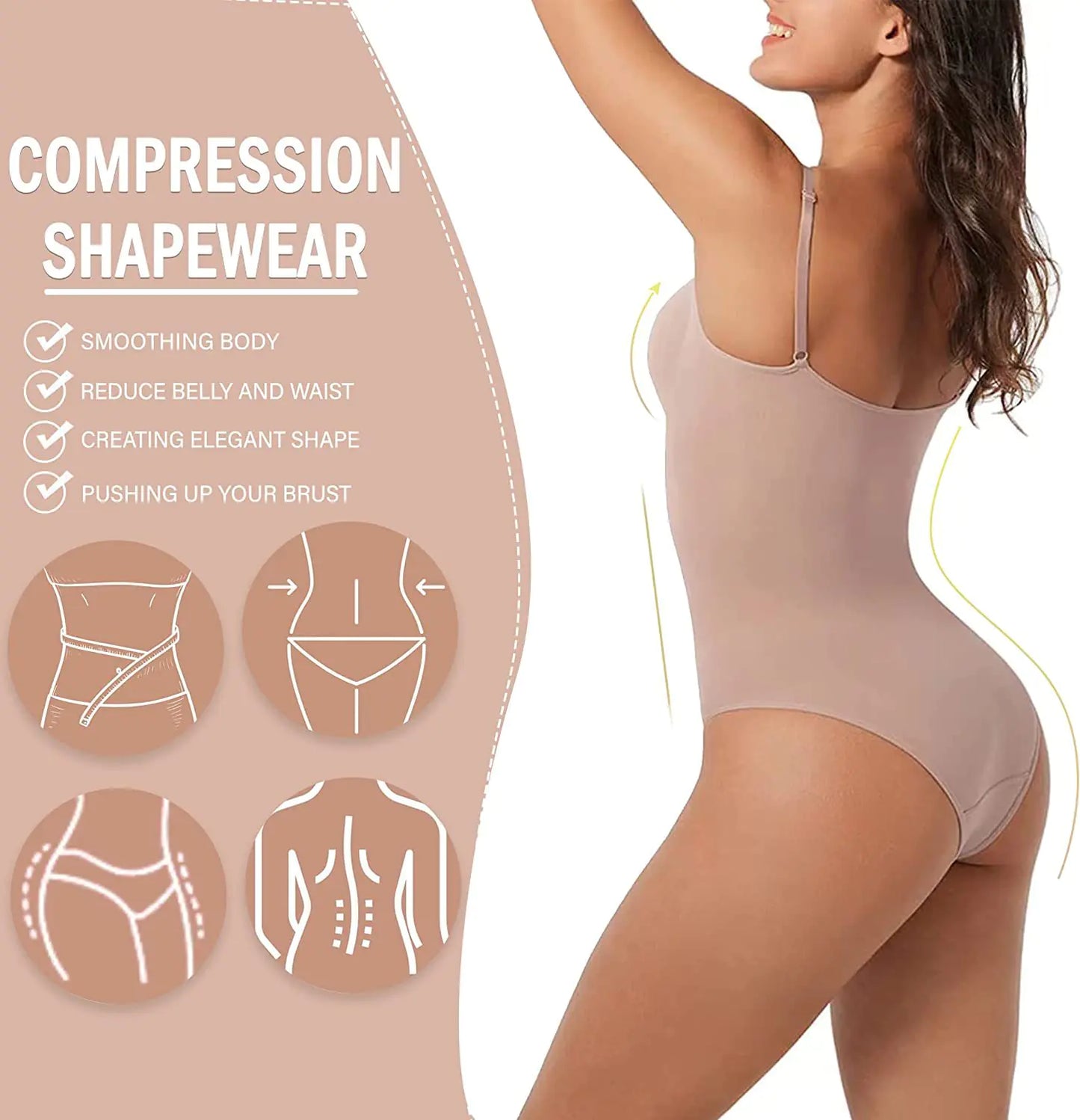 Women's Seamless Shaping Bodysuit