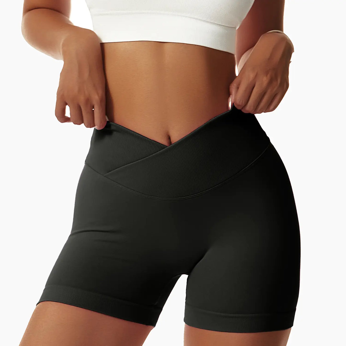 Women's High Waist Yoga Shorts