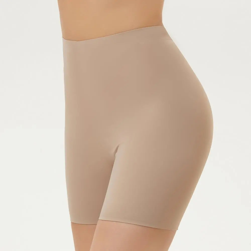 Seamless Women's Mid-Waist Shaping Safety Shorts