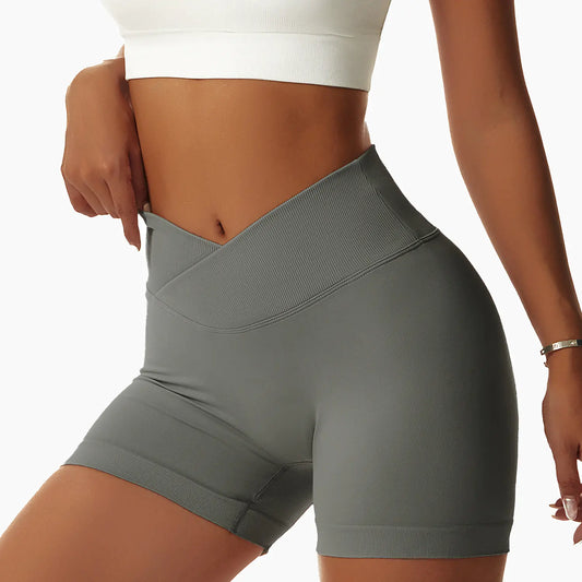 Women's High Waist Yoga Shorts